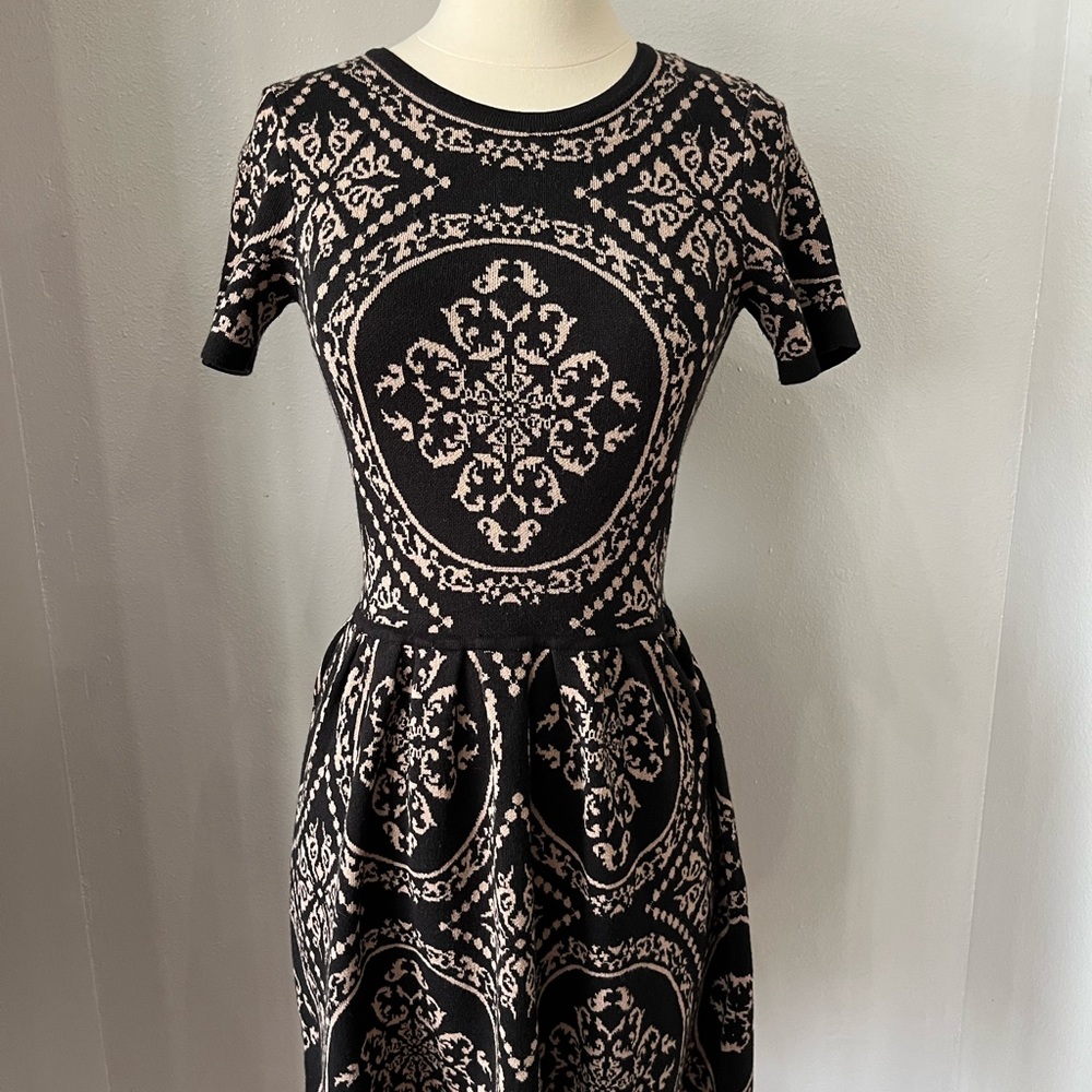 Gorgeous Damask Sweater Dress